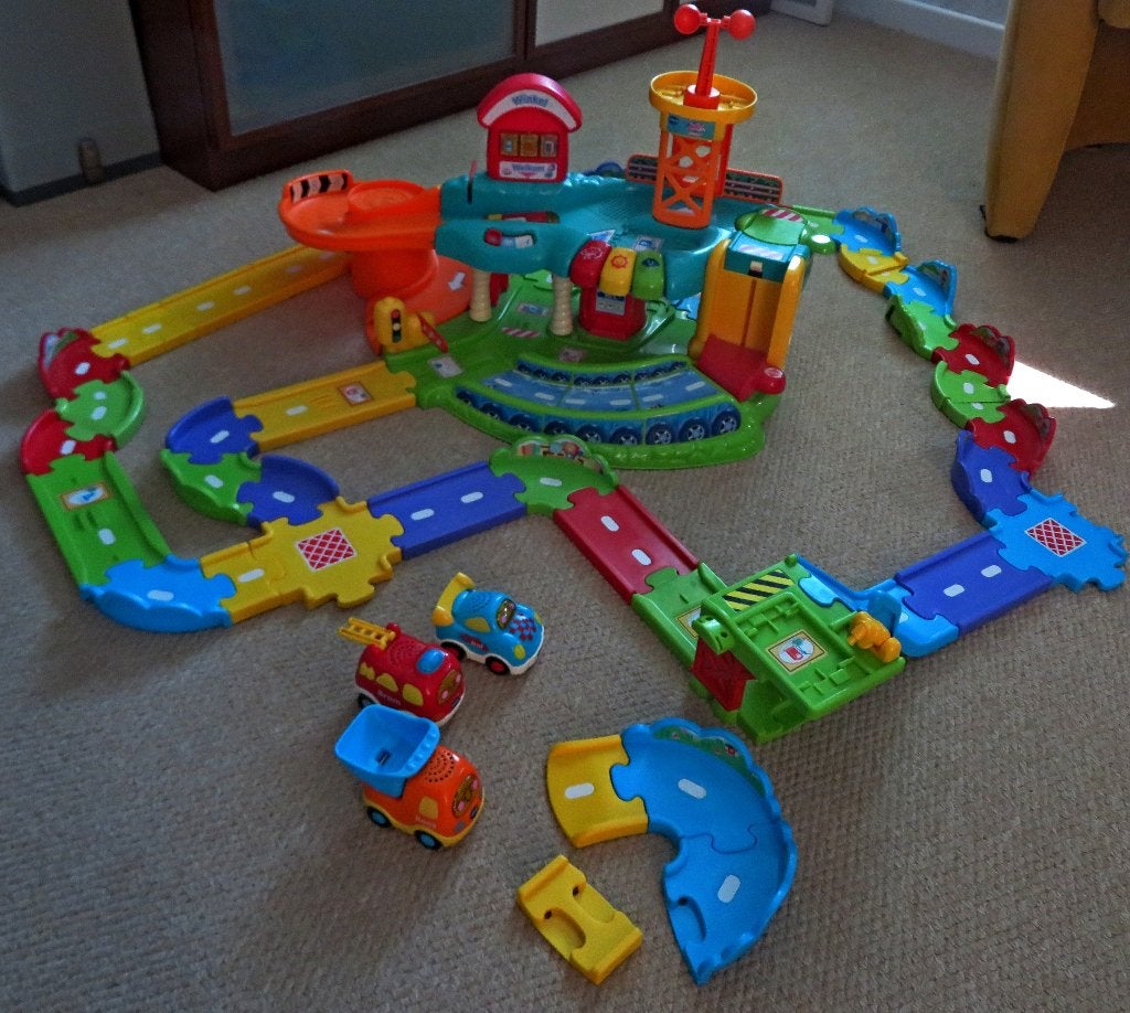 Vtech     toet toet auto, Kinderen en Baby's, Ophalen of Verzenden, Gebruikt, 2 tot 4 jaar