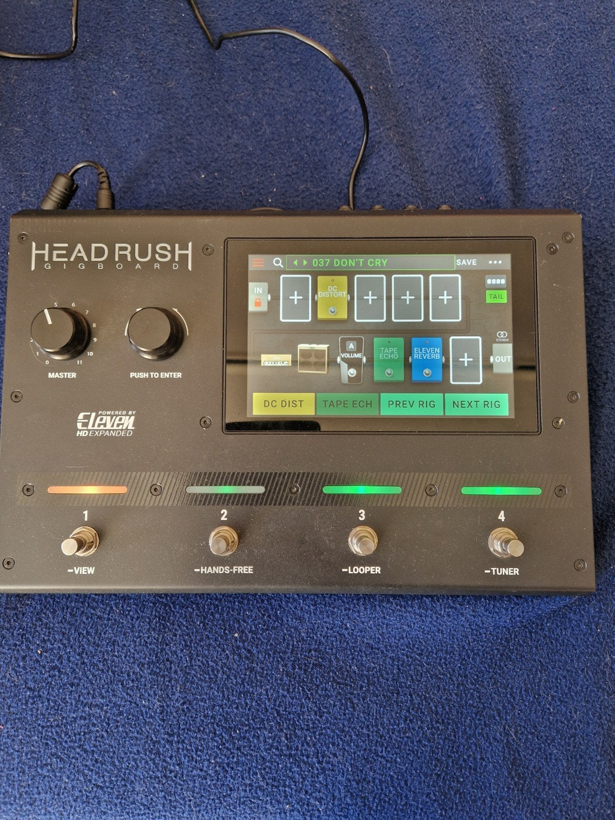 HeadRush Gigboard - Multi-effect processor voor gitaar, Muziek en Instrumenten, Ophalen of Verzenden, Zo goed als nieuw, Multi-effect