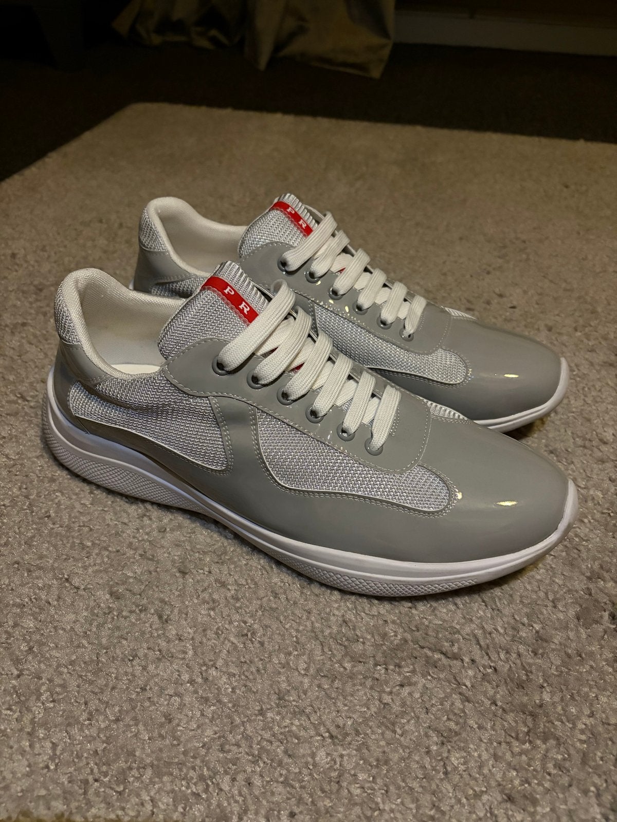 Prada Americas Cup sneakers Maat 46/47, Kleding | Heren, Ophalen of Verzenden, Zo goed als nieuw, Overige kleuren, Sneakers of Gympen