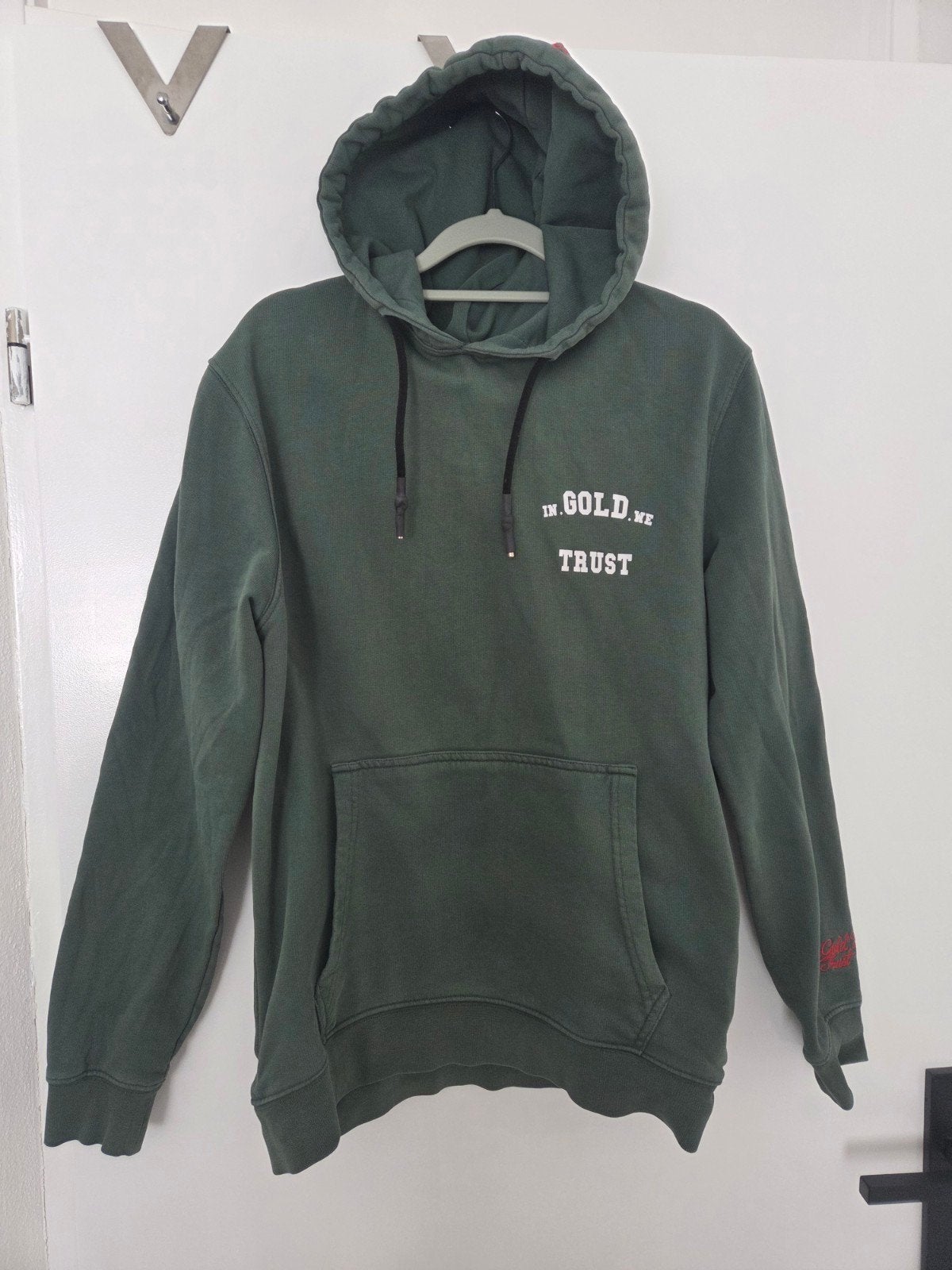 hoodie In.GOLD.we Trust
In.GOLD.we Trust.
In.GOLD.we Trust., Maat 48/50 (M), Ophalen of Verzenden, Zo goed als nieuw, In.GOLD.we Trust