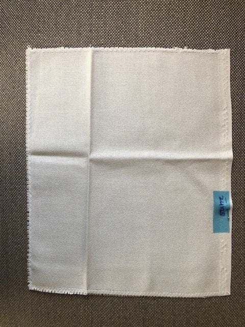 borduurstof jobelan wit/ivoor 24 x 28, Ophalen of Verzenden, Nieuw, Handborduren, Overige typen