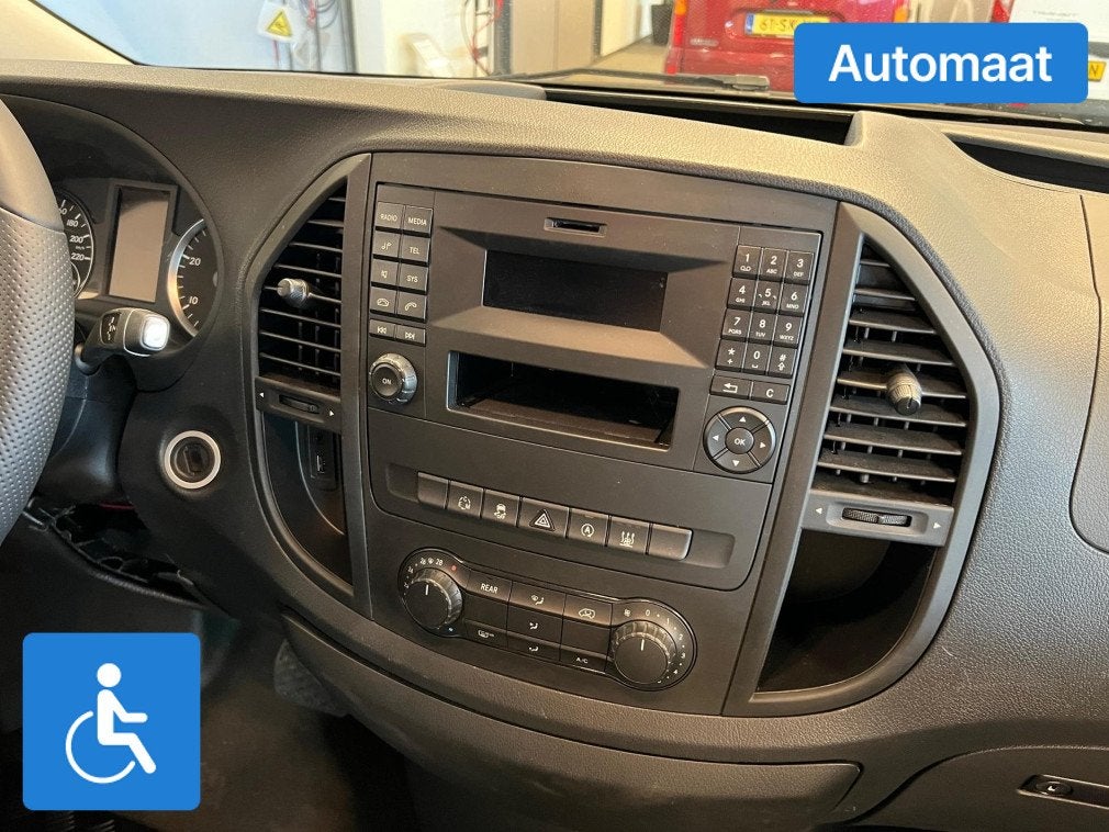 Mercedes-Benz Vito Geen (bj 2018, automaat), Auto's, Mercedes-Benz, Automaat, Gebruikt, Zwart, Blauw