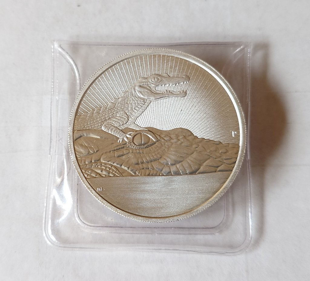 2 oz Next Generation Krokodile Baby 2019 munt, Verzenden, Zilver