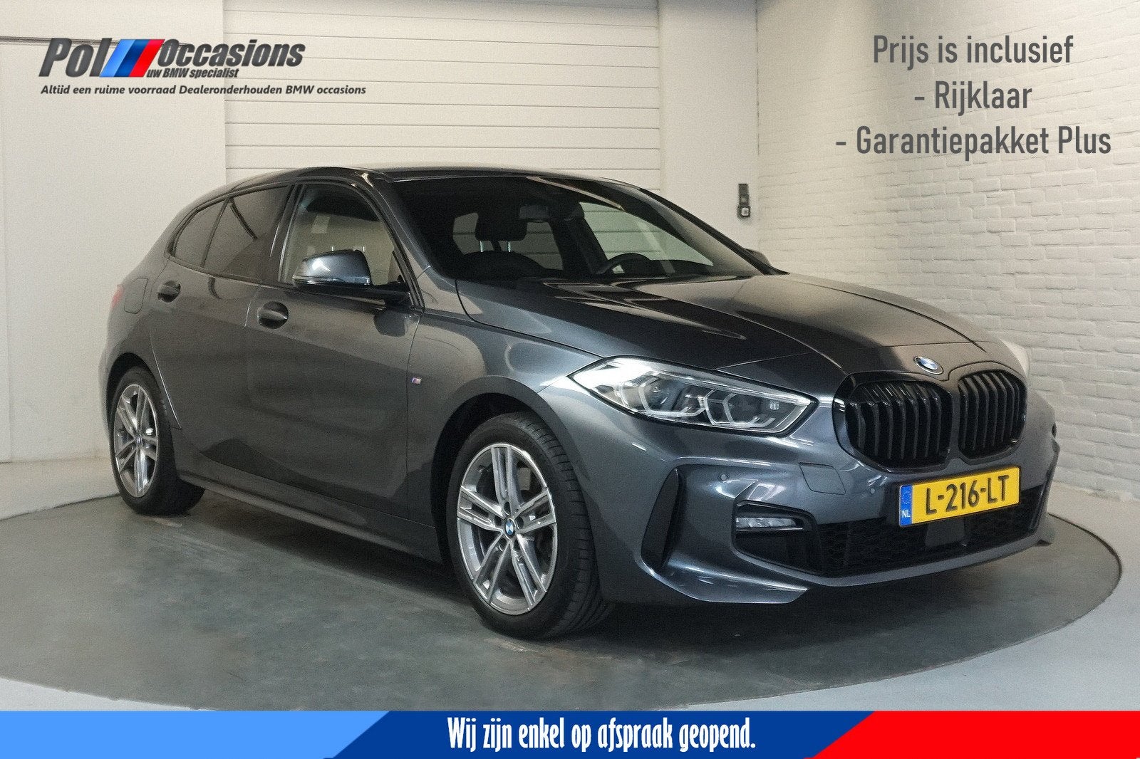 BMW 1-serie 120i Carplay | Dealerauto | M-Pakket | Live Cock, Auto's, BMW, 1998 cc, 730 kg, Gebruikt, 4 cilinders