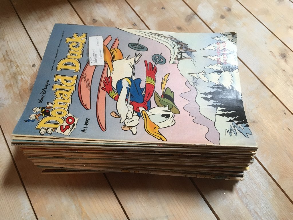 Aantal jaargangen Donald Duck, Meerdere stripboeken, Ophalen of Verzenden, Gelezen