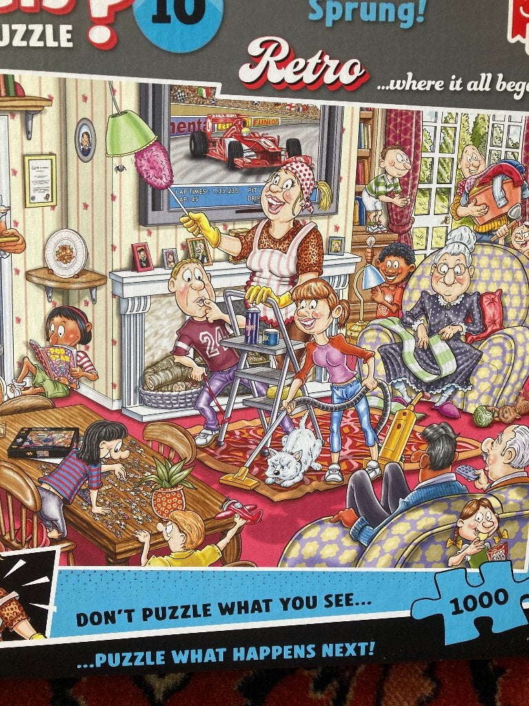 WASGIJ puzzel, Ophalen, 500 t/m 1500 stukjes, Zo goed als nieuw, Legpuzzel