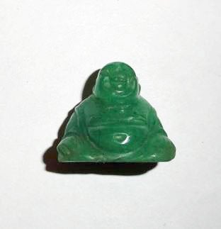 Boeddha Aventurijn edelsteen klein, Verzenden, Mineraal