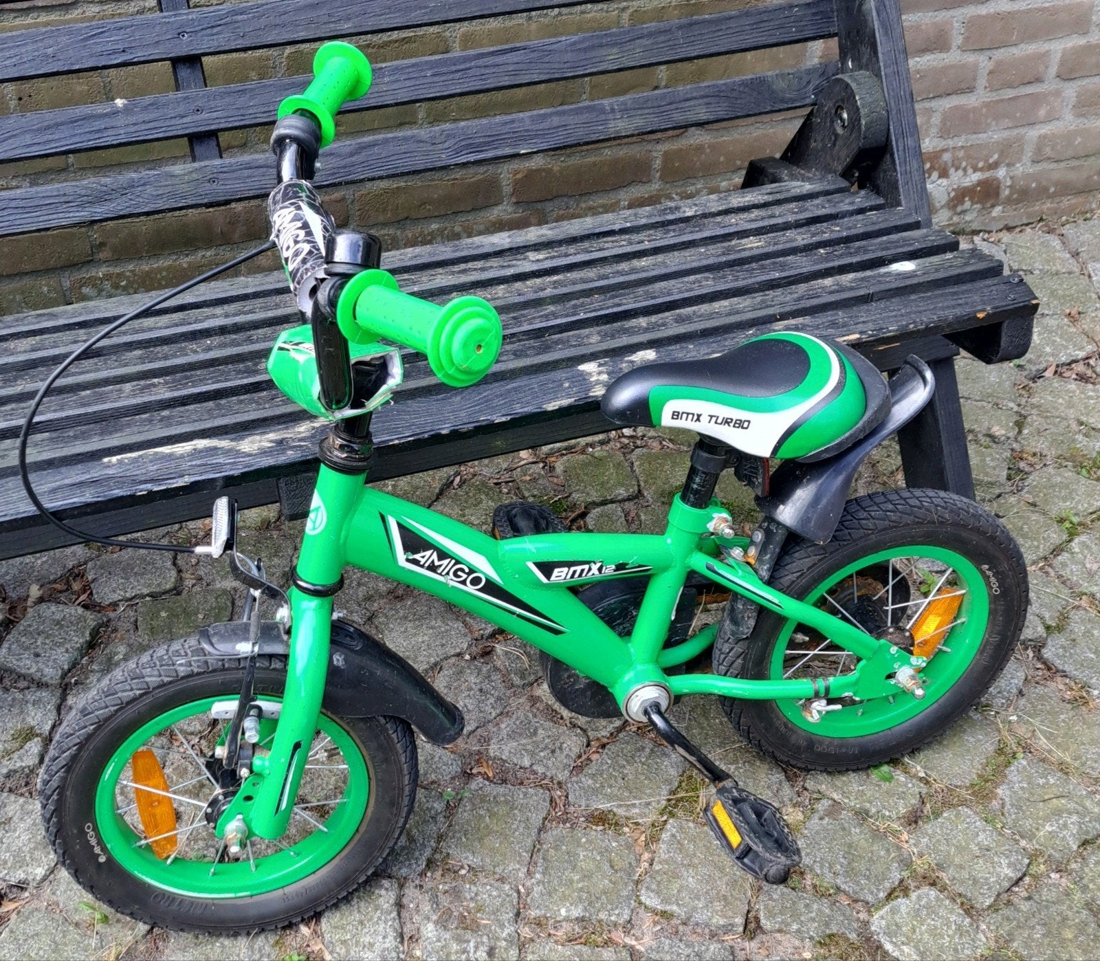 Jongens fiets 12 inch, Fietsen en Brommers, Ophalen, Gebruikt, Staal, Minder dan 16 inch