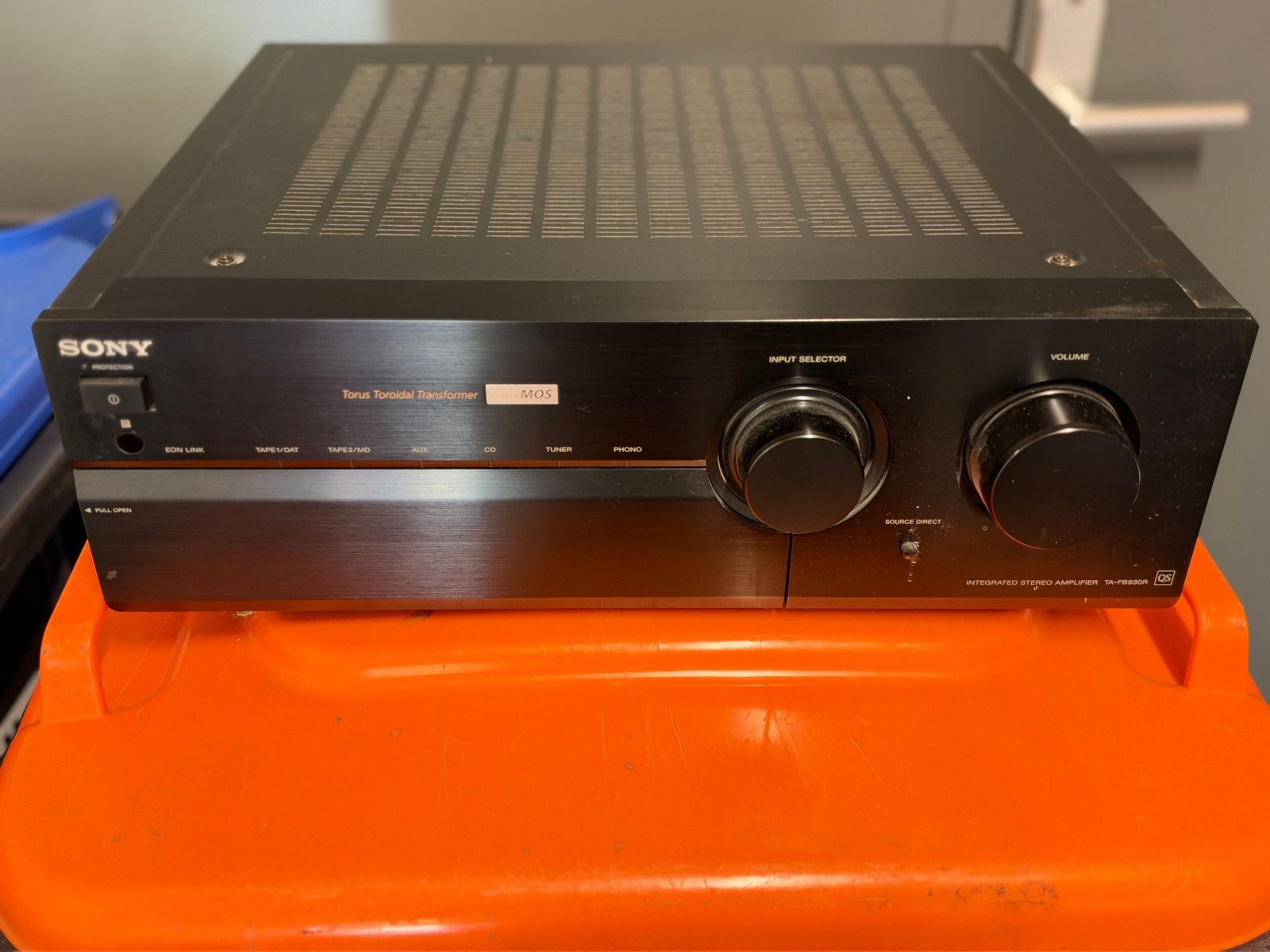 Sony TA-FB930R Versterker (met defect), Ophalen, 120 watt of meer, Stereo, Sony