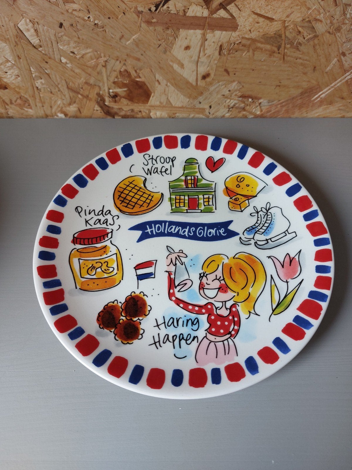 Blond Amsterdam gebaksbordje, Blond Amsterdam, Ophalen of Verzenden, Zo goed als nieuw, Bord(en)
