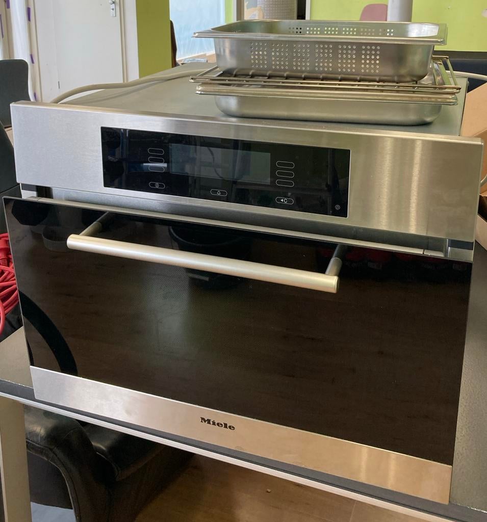 Miele DGC 4080 Stoomoven - Inbouw - RVS - Lees beschrijving, Oven, Stoom, Inbouw, Niet werkend
