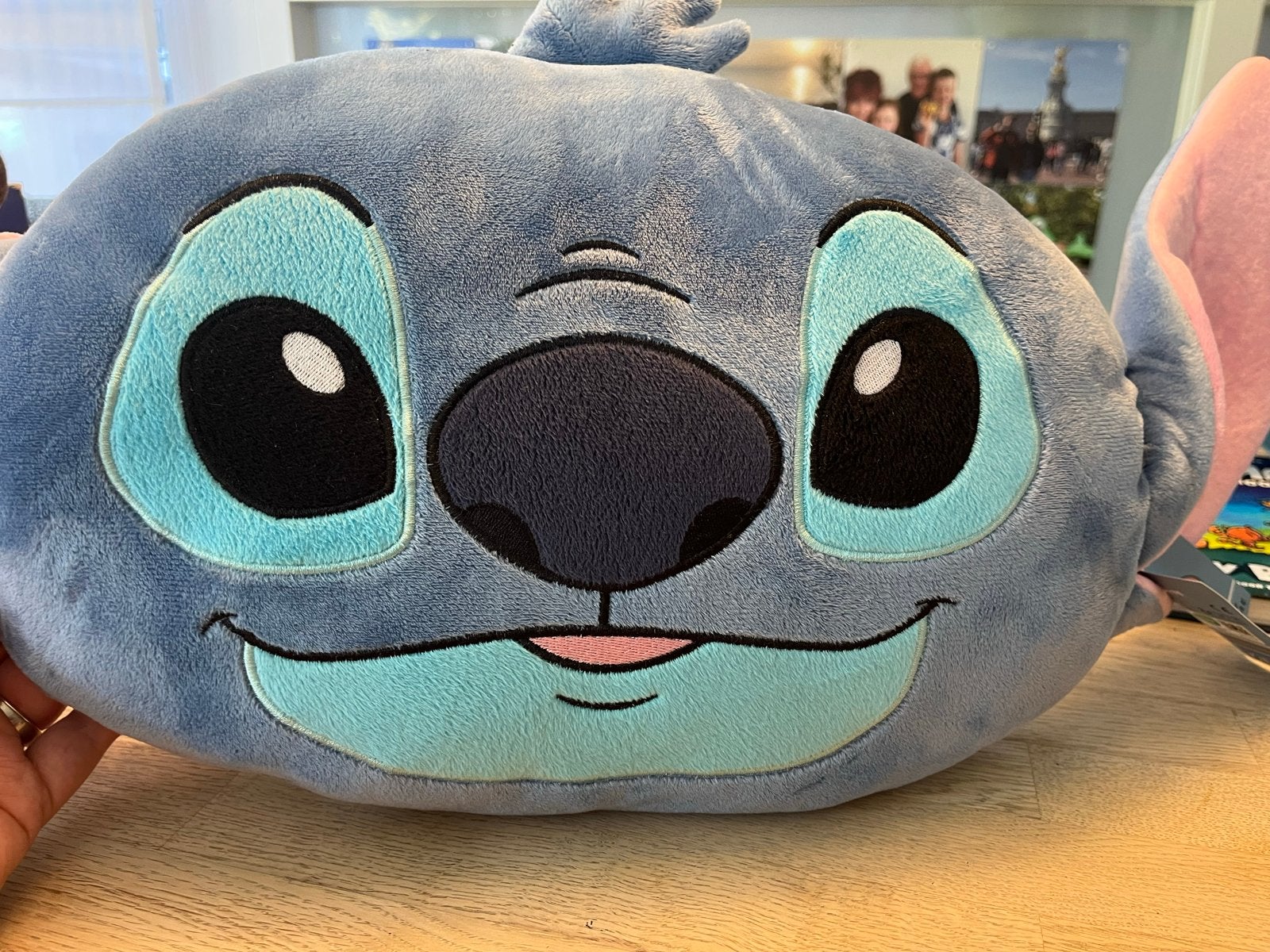 Disney Lilo & Stitch gevormd kussen, Ophalen, Overige merken, Blauw, Nieuw