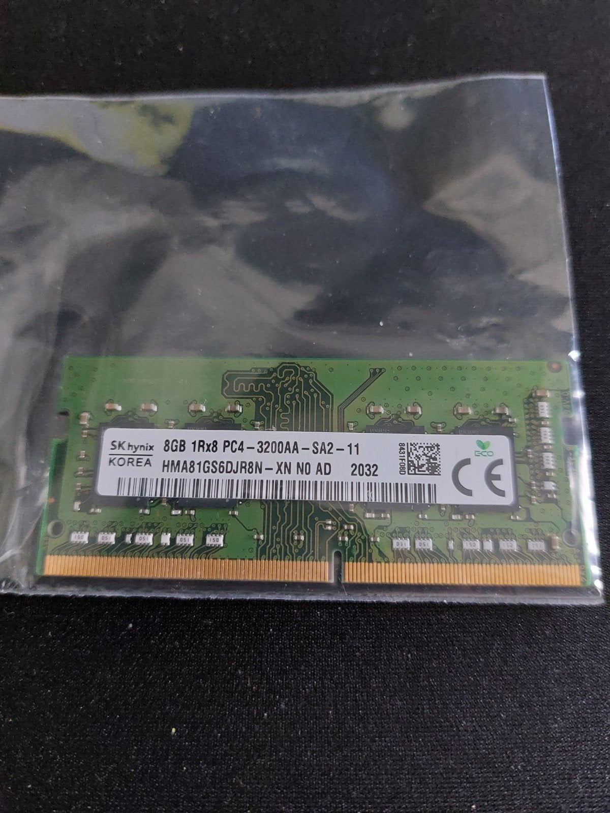 SK Hynix 8GB DDR4 RAM 3200MHz Geheugenmodule, Computers en Software, RAM geheugen, Gebruikt, DDR4, 8 GB, Ophalen of Verzenden