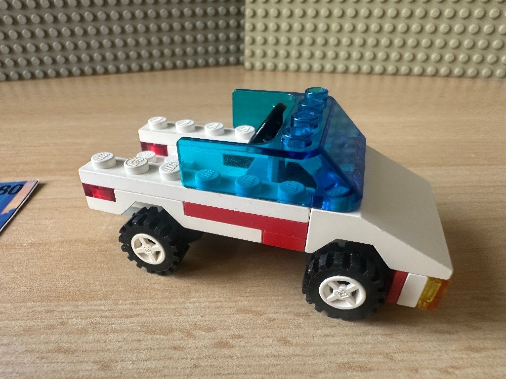 Lego 2880 Open-Top Jeep, Gebruikt, Lego, Compleet, Ophalen of Verzenden