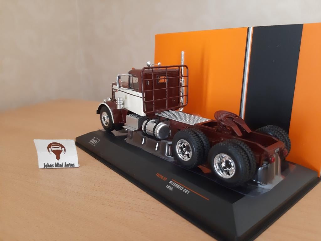 Peterbilt 281 uit 1955 Donkerbruin/Beige IXO Trucks 1:43, Overige merken, Nieuw, IXO Trucks, Ophalen of Verzenden
