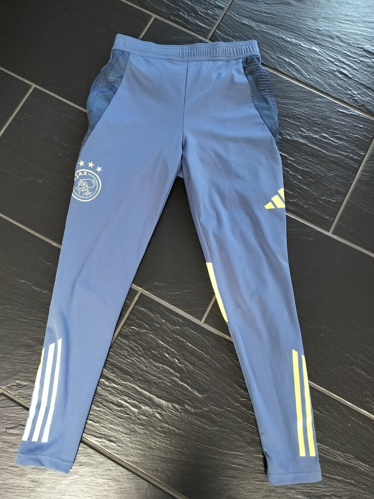 Ajax trainingsbroek, Kleding | Dames, Ophalen of Verzenden, Zo goed als nieuw, Zwart, Overige typen