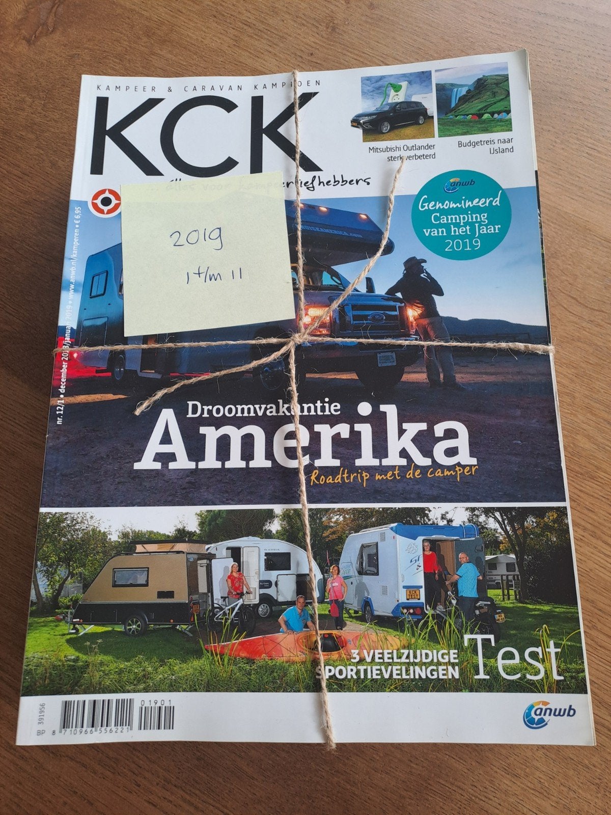 Kampeer & Caravan Kampioen (KCK) tijdschriften 2019, Ophalen of Verzenden, Zo goed als nieuw