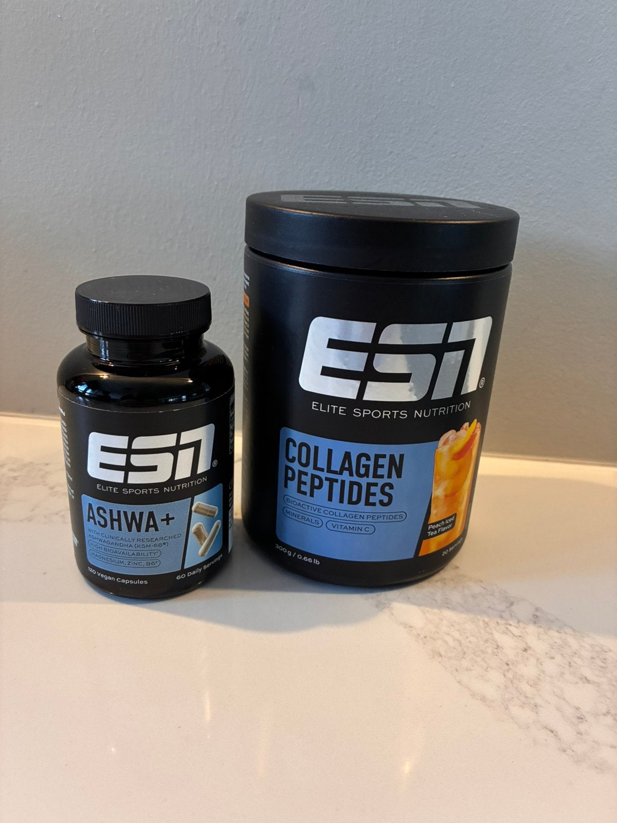 ESN Ashwa+ & Collagen Peptides – nieuw, Ophalen of Verzenden, Nieuw, Poeder of Drank