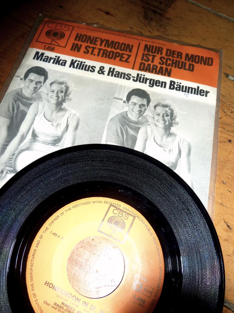 SINGLE MARIKA KILIUS HONEYMOON IN ST TROPEZ 1964, Ophalen of Verzenden, Gebruikt, Pop