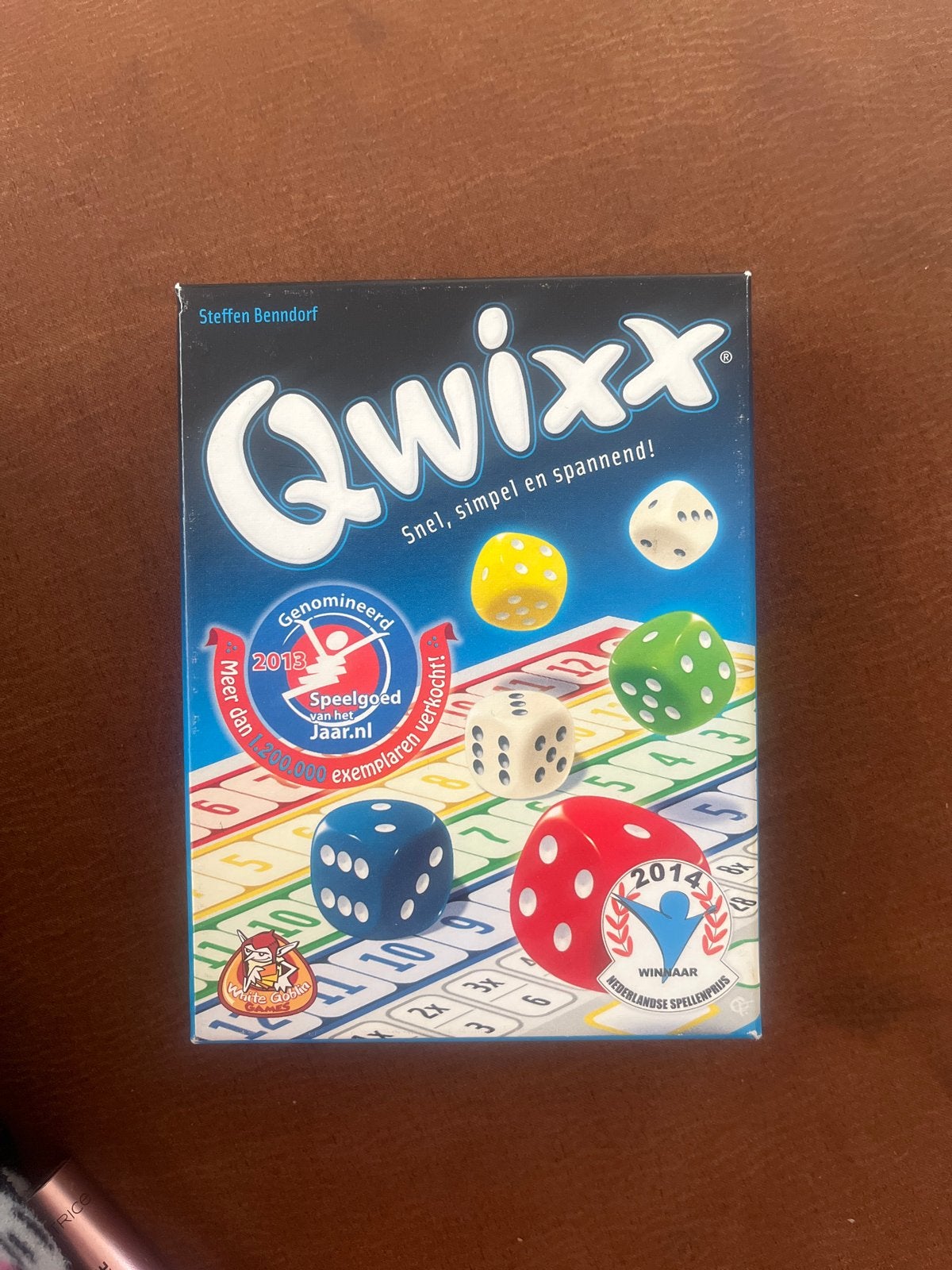 Qwixx dobbelspel - Snel, simpel en spannend!, Drie of vier spelers, Ophalen, Gebruikt