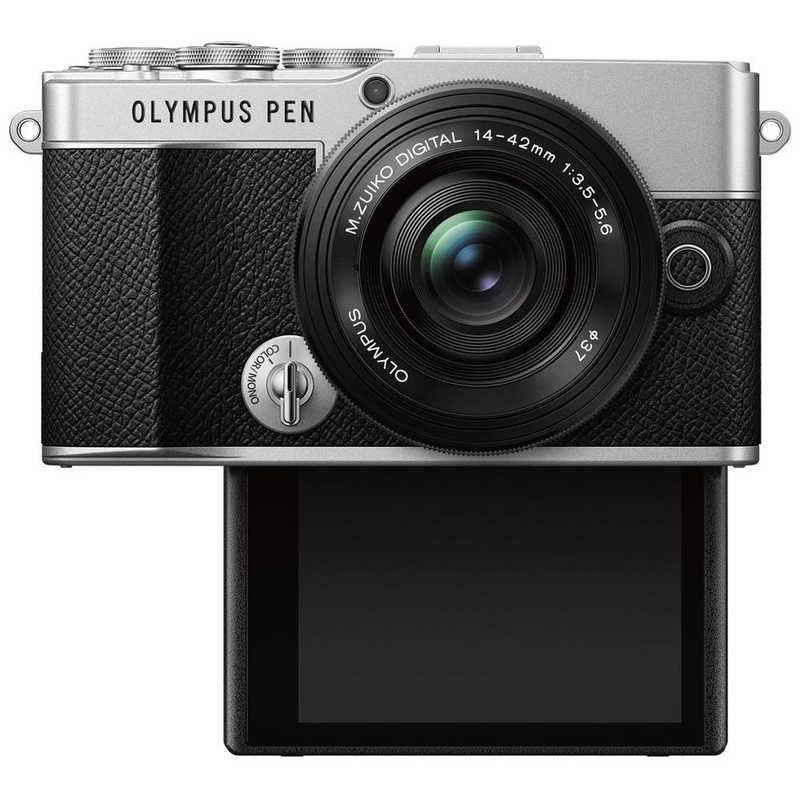 Olympus PEN E-P7 Camera 14-42mm EZ Lens Kit Black Silver, Audio, Tv en Foto, Fotocamera's Digitaal, Nieuw, Olympus, Compactcamera