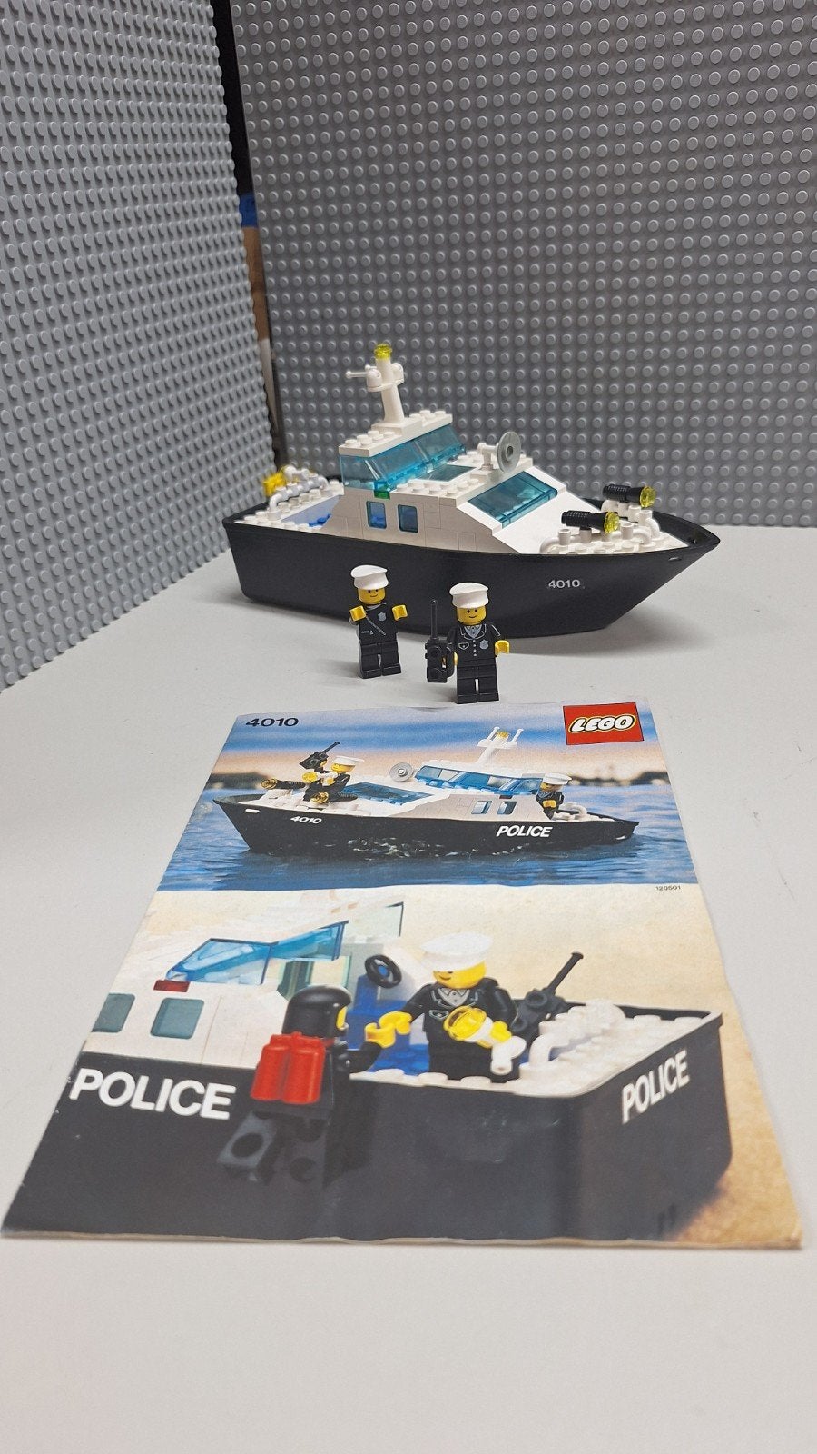 Lego politie boot 4010, Ophalen of Verzenden, Gebruikt