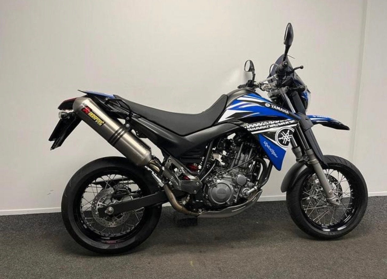 Yamaha XT660X Supermoto - Akrapovic uitlaat, Sportuitlaat, Motorrijbewijs A, Particulier, Meer dan 35 kW