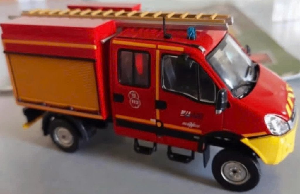 Iveco Daily 55S17 W VPIHR GIMAEX Brandweer schaal 1/43 # 36