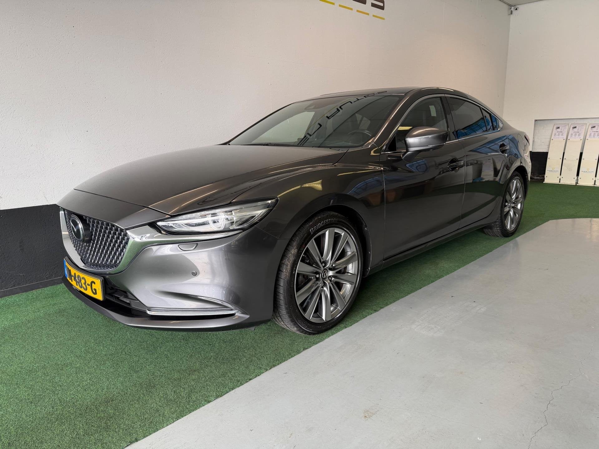 Mazda 6 2.0 SkyActiv-G 165 Signature, Auto's, 4 cilinders, 165 pk, Sedan, Zilver of Grijs