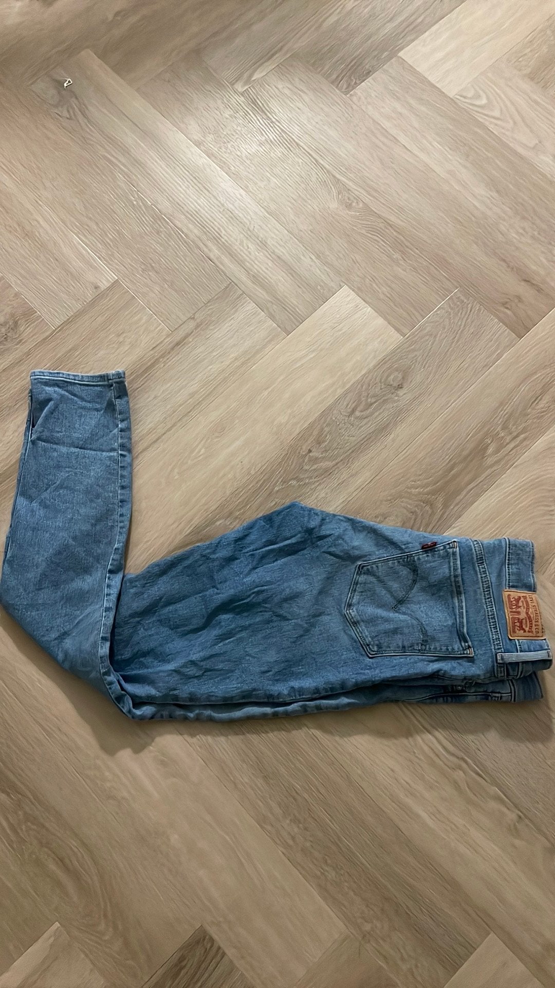 Levi’s 311 Shaping Skinny Jeans, Ophalen of Verzenden, Zo goed als nieuw, Blauw, W28 - W29 (confectie 36)