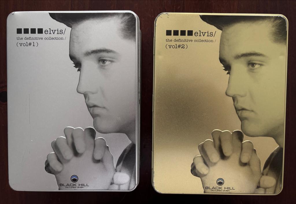 Elvis Presley: The Definitive Collection (Vol 1 & 2) DVD Box, Cd's en Dvd's, Dvd's | Overige Dvd's, Zo goed als nieuw, Boxset