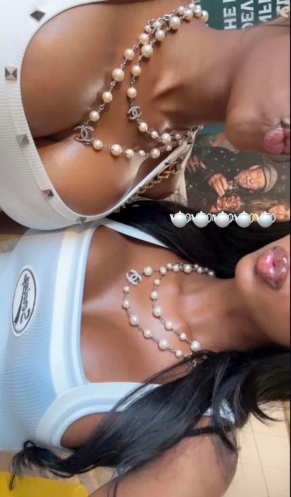 Pearl Necklace Silver Chain Elegant Luxury Jewelry set, Ophalen of Verzenden, Nieuw