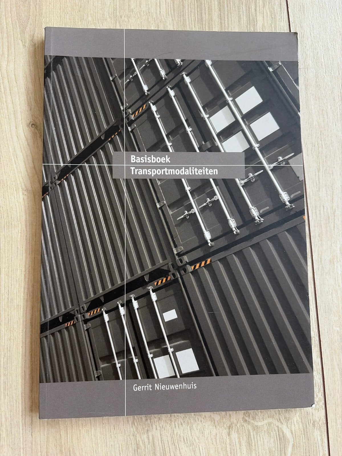 Basisboek Transportmodaliteiten - Gerrit Nieuwenhuis, Ophalen of Verzenden, Gamma, Gelezen, HBO