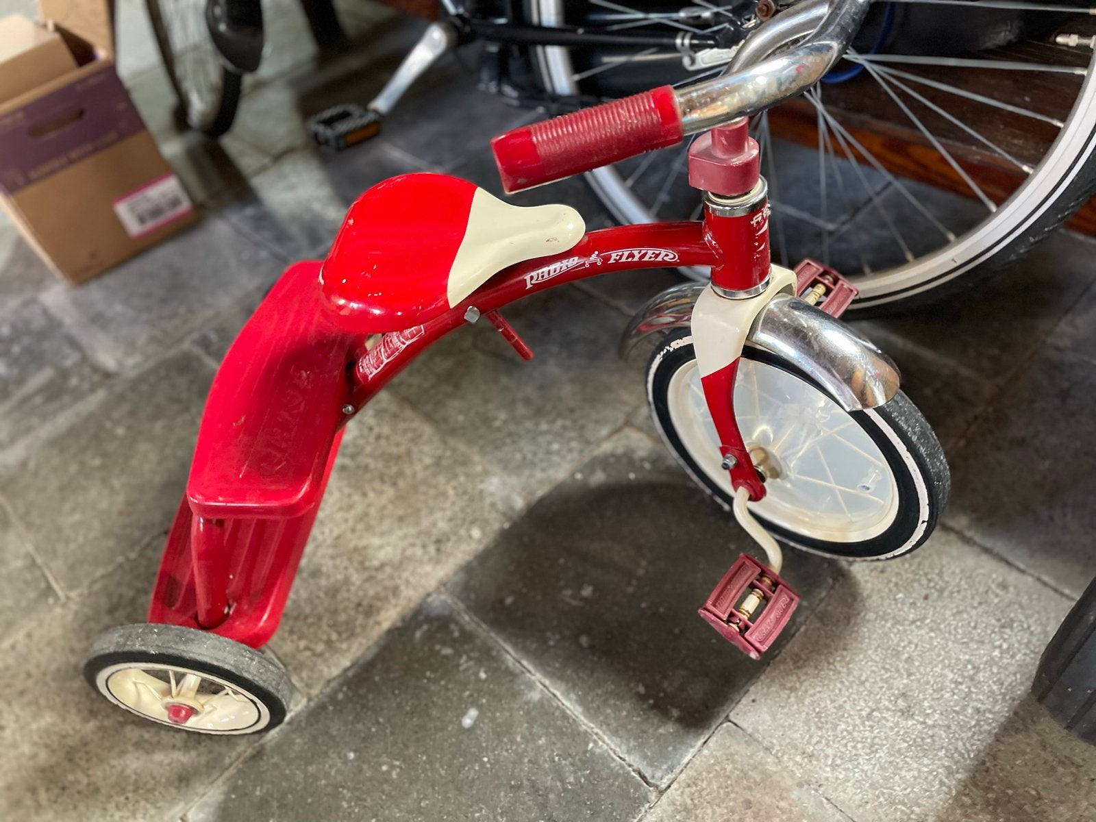 Radio Flyer Driewieler - Klassiek Rood, Fietsen en Brommers, Ophalen, Gebruikt