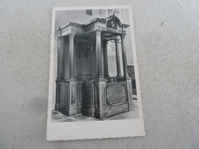 Egmond aan de Hoef circa 1940 Ned. Herv. Kerk, Ophalen of Verzenden, 1940 tot 1960, Ongelopen, Noord-Holland