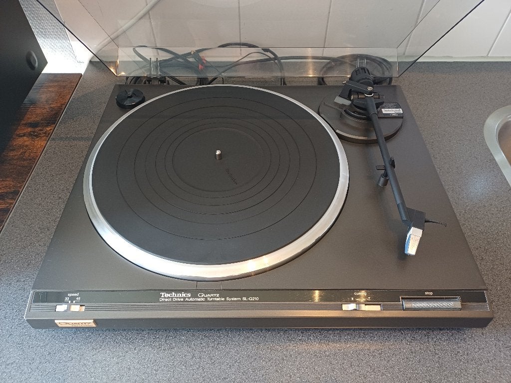 Technics SL-Q210 Quartz Direct Drive, Ophalen, Gebruikt, Technics