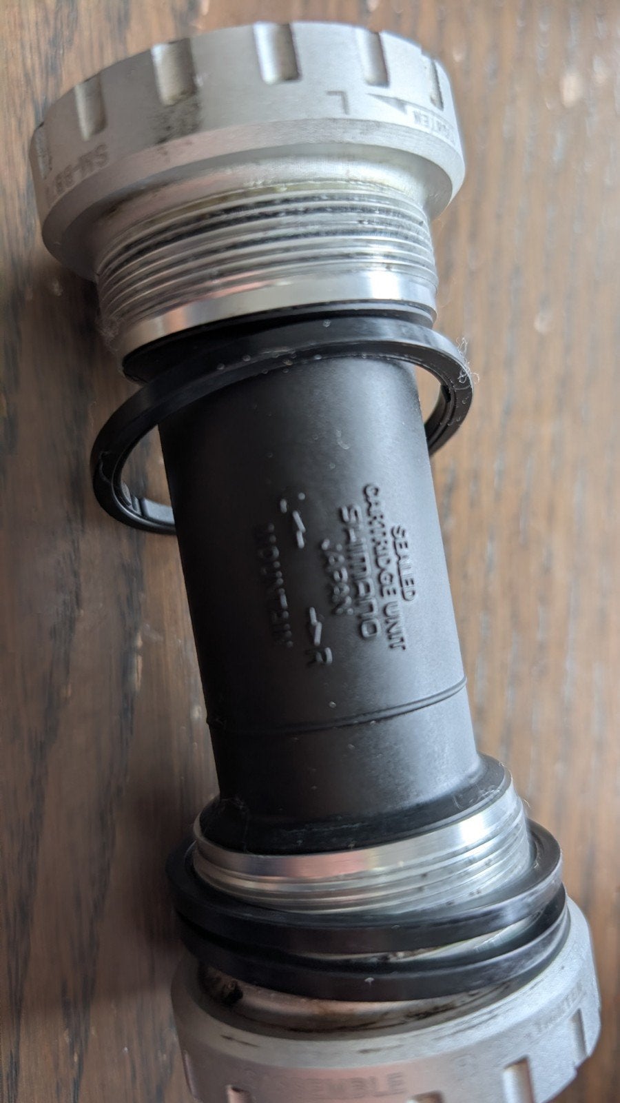 Shimano SM-BB70 Trapas Lager Deore XT, Fietsen en Brommers, Ophalen of Verzenden, Gebruikt, Mountainbike, Aluminium