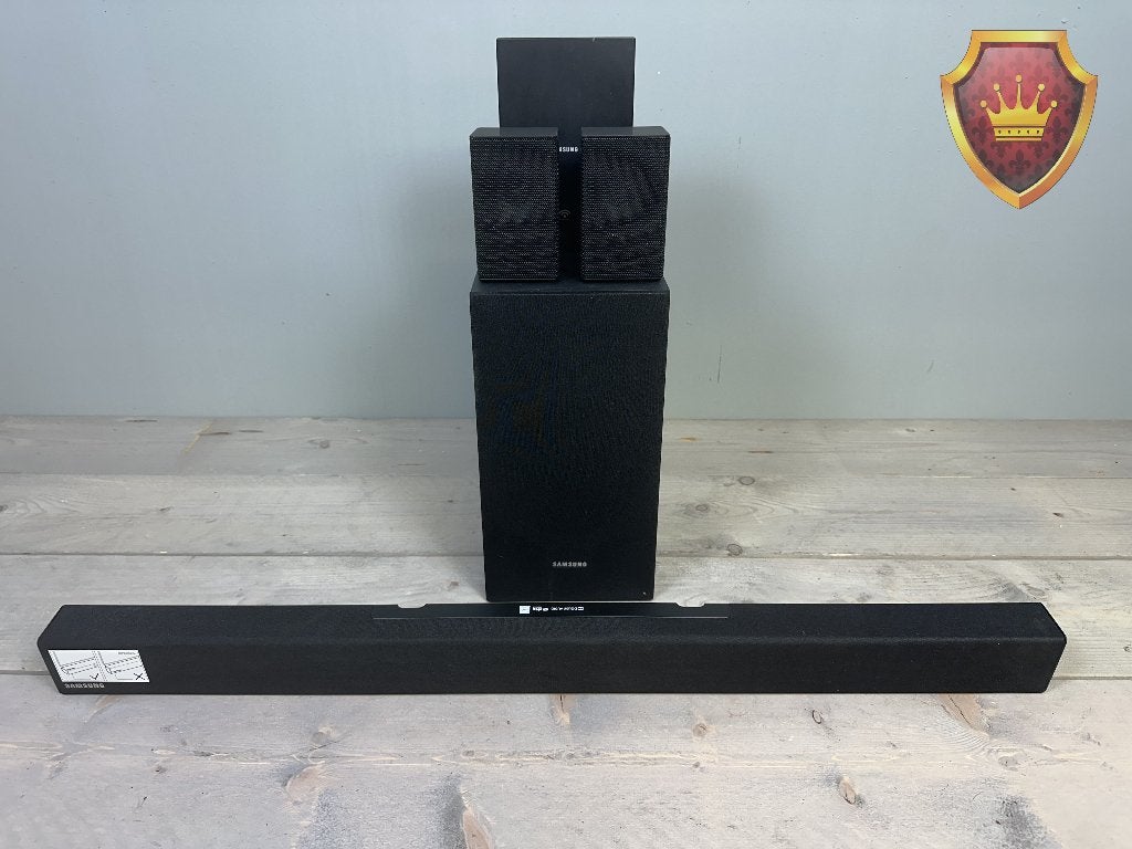 Samsung HW-R470 4.1 Soundbar + Subwoofer + Surr. Speakers, Gebruikt, SAMSUNG, NVT, Ophalen of Verzenden