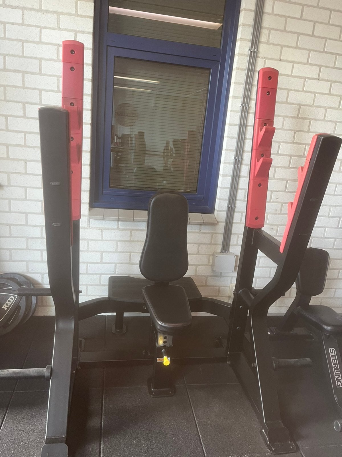 Shoulder Press Bench Sterling, Ophalen, Zo goed als nieuw, Fitnessbank