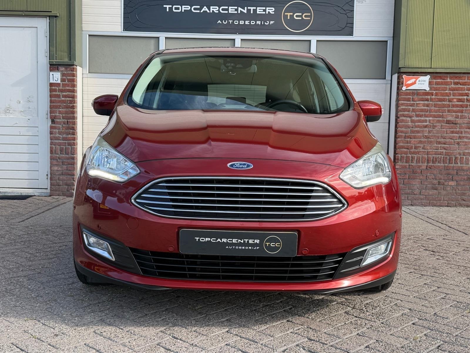 Ford C-Max 1.0 Titanium/NAVI/CAMERA/PARKS/STOELV/APK/NAP, Voorwielaandrijving, 125 pk, Gebruikt, Euro 6