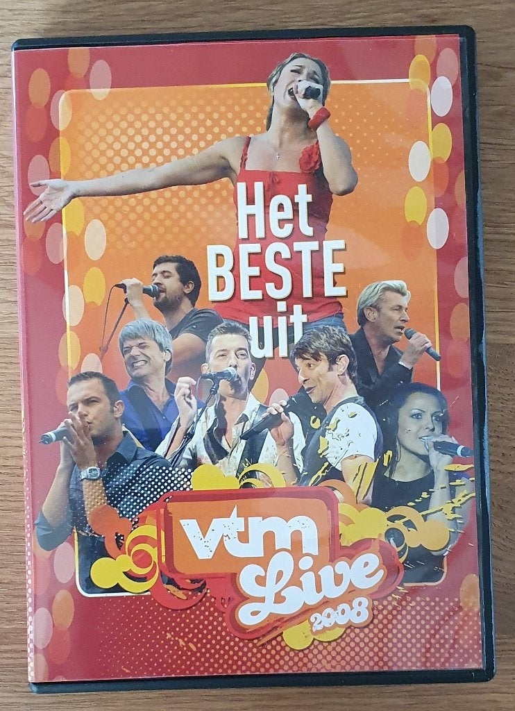 Het Beste Uit VTM Live 2008 - DVD, Alle leeftijden, Ophalen of Verzenden, Zo goed als nieuw
