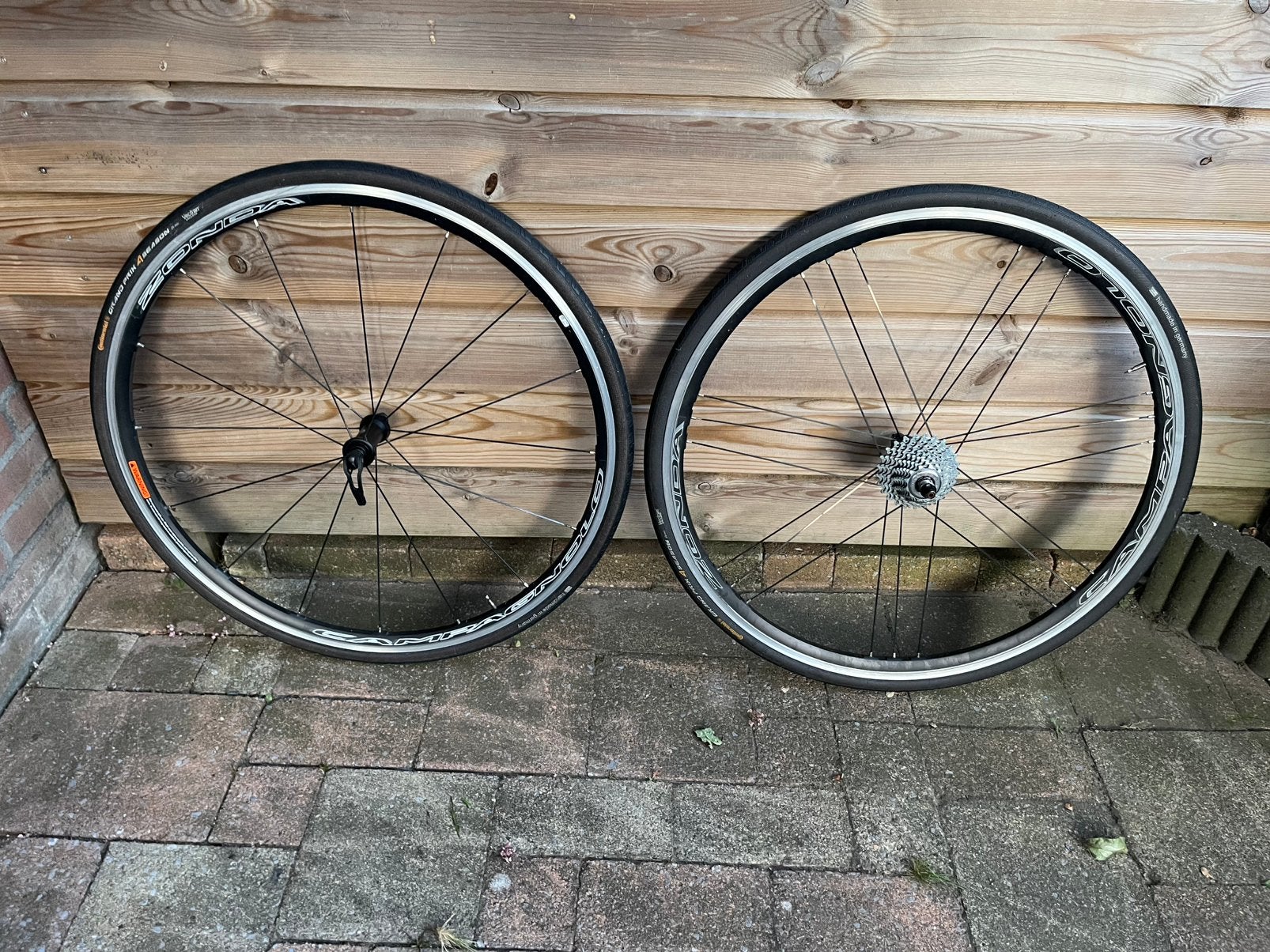 Campagnolo Zonda complete wielset, Ophalen, Gebruikt, Racefiets, Wiel