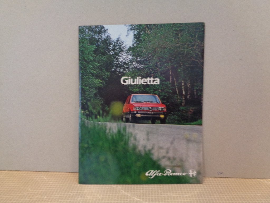 alfa guilettafolder, Ophalen of Verzenden, Zo goed als nieuw, Alfa Romeo