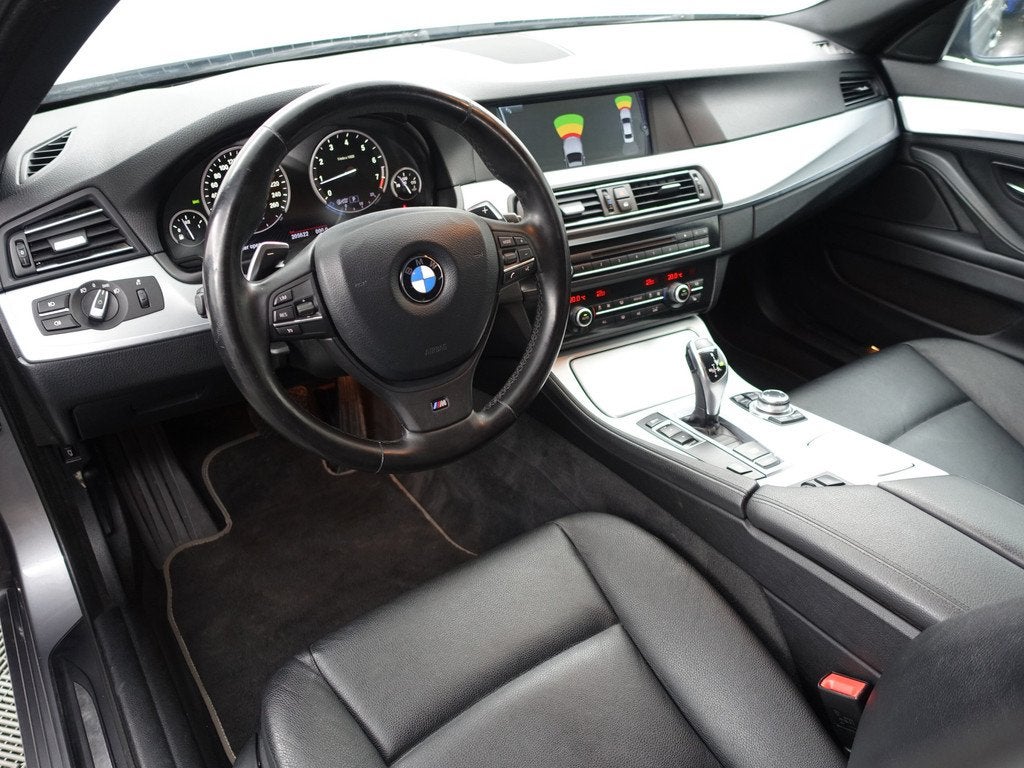 BMW 5 Serie 520i M Sport Aut- Xenon Led, Stoelverwarming, Vi, Auto's, BMW, Automaat, Euro 5, Achterwielaandrijving, Gebruikt