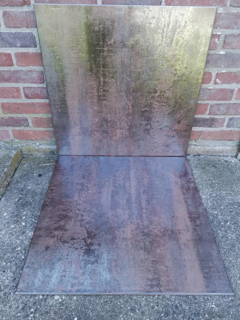 roestbruine vloertegels 60x60 voor badkamer., Ophalen, 60 cm of meer, Nieuw, Minder dan 5 m²