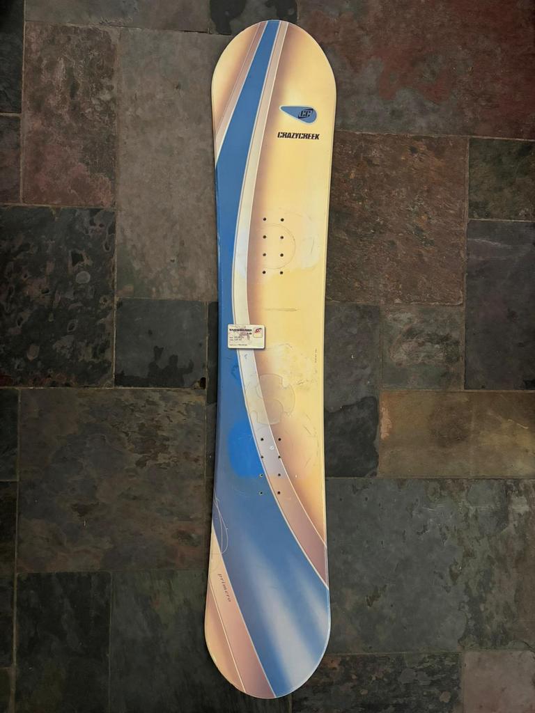 Snowboard Crazycreek 150, Ophalen, Gebruikt, Board