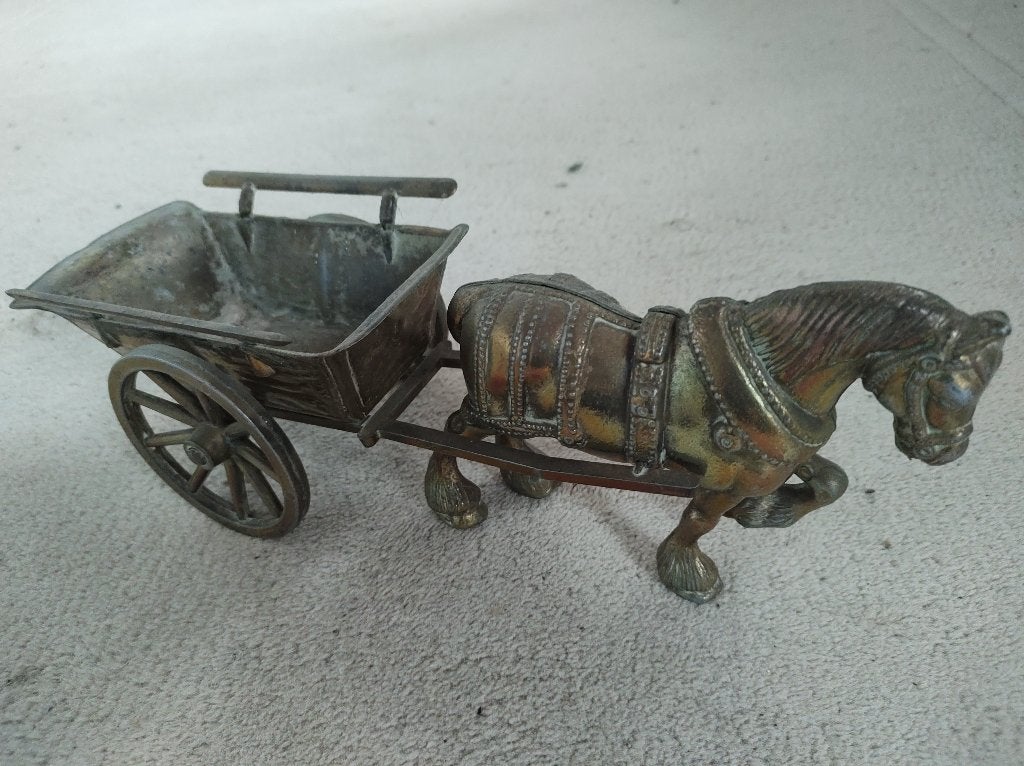Paard en wagen, Ophalen of Verzenden, Gebruikt