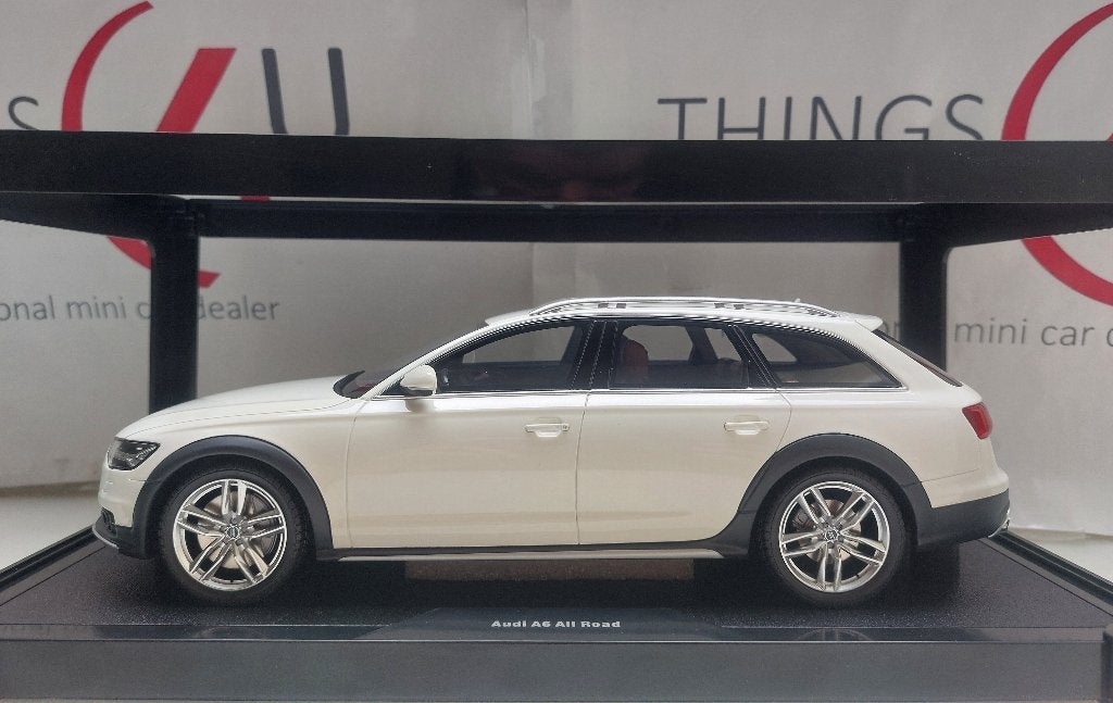 Ottomobile 1:18 Audi A6 C7Allroad Quattro 2015 ibis white, Ophalen of Verzenden, Nieuw, Auto, OttOMobile