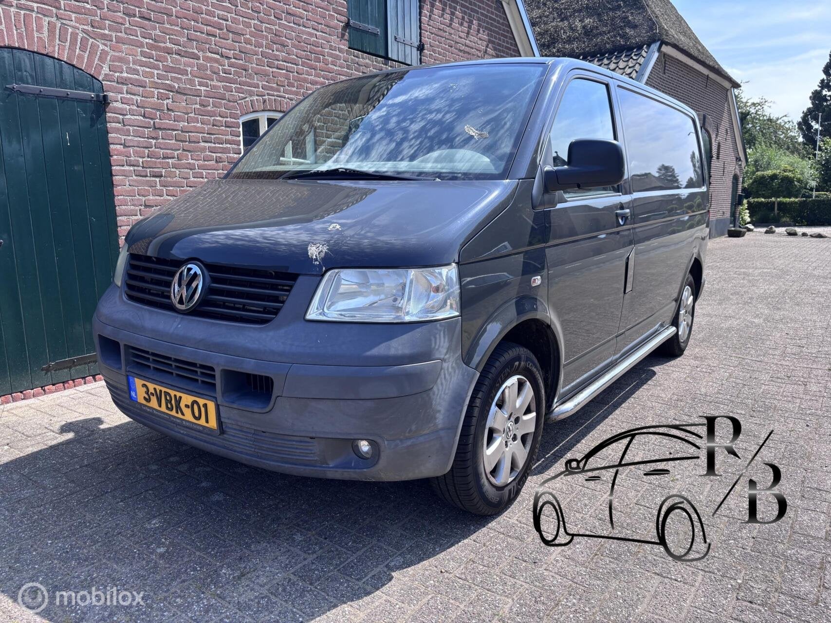 Volkswagen Transporter 1.9 TDI 300 T800 AIRCO CRUISE TREKHAA, Auto's, Stof, Gebruikt, Zwart, 4 cilinders