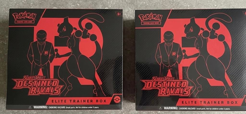 Destined Rivals Elite Trainer Box Sealed - Engels, Ophalen of Verzenden, Nieuw, Overige typen